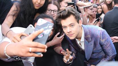 Harry Styles nos ARIA Awards (os prêmios da Associação Australiana da Indústria da Gravação) de 2017.