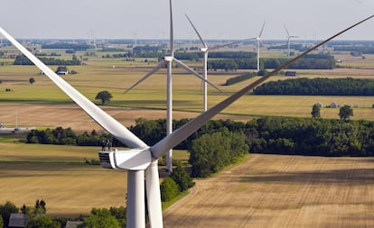 Parque eólico instalado por la germana Nordex.