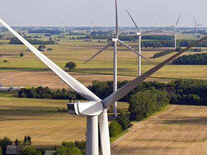 Parque eólico instalado por la germana Nordex.