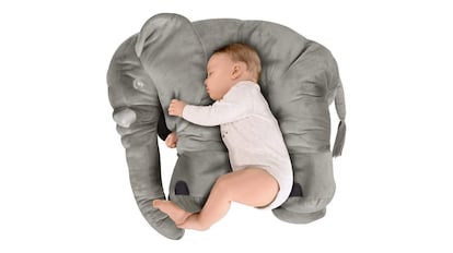 Suave y abrazable la almohada para bebe en forma de elefante top ventas en Amazon Escaparate EL PAIS Mexico