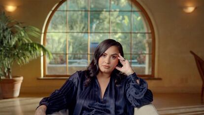 Demi Lovato en un momento del documental ‘Dancing with the evil’, donde aborda sus trastornos de salud mental.