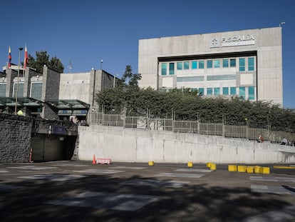 La sede de la Fiscalía General en Bogotá, el 8 de febrero.