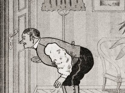 'Lo que vio el mayordomo', Eduard Fuchs (1909)