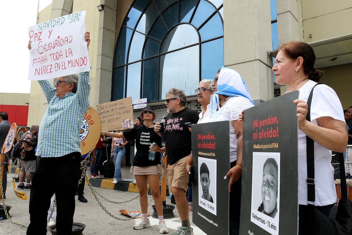 Condenados con hasta 34 años de cárcel 16 militares ecuatorianos por la desaparición forzada de cuatro menores