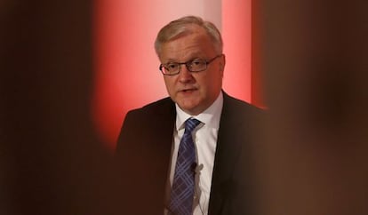 Olli Rehn, el vicepresidente de Asuntos Econ&oacute;micos de la Comisi&oacute;n Europea