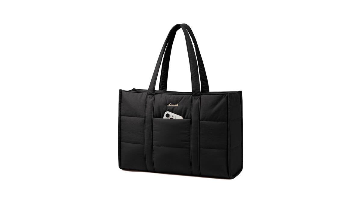 Bolso grande y acolchado de LOVEVOOK.