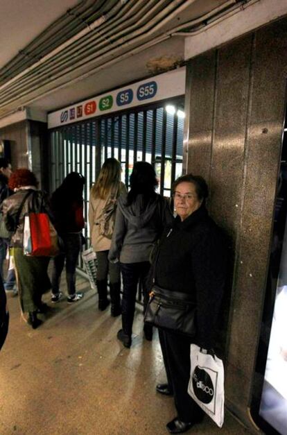 75.000 afectados por la huelga de ferrocarriles catalanes.