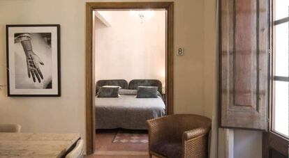 Habitación de Cluc, en Begur (Girona).