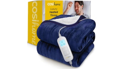 View of the Cosi Home electric blanket.