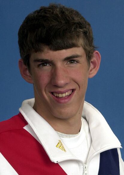 Phelps en sus comienzos.