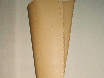'1885' (1977), escultura de Joan Cardells.