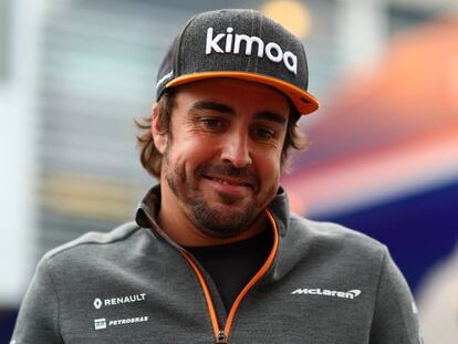 El piloto Fernando Alonso.