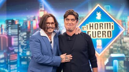 Johnny Depp, Pablo Motos, EL Hormiguero, La revuelta, David Broncano