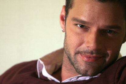 El cantante Ricky Martin.