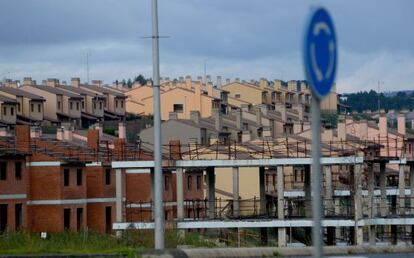 Estado actual de la urbanizaci&oacute;n de Fadesa en Mi&ntilde;o.