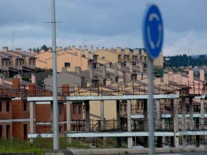 Estado actual de la urbanizaci&oacute;n de Fadesa en Mi&ntilde;o.