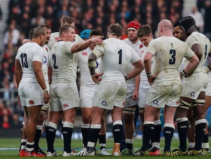 Selecci&oacute;n inglesa de Rugby. 