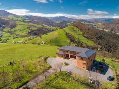 El hotel rural Yeguada Albéitar, en el occidente de Asturias. 