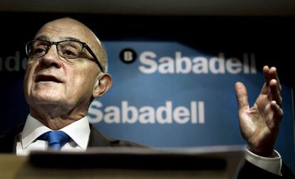 Jose Oliu, presidente de Sabadell