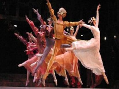 El Ballet Nacional de Cuba durante una representación.