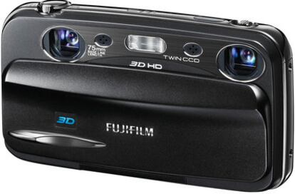 Finepix Real 3D W3, de Fujifilm.