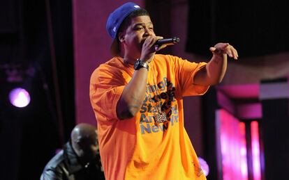 Honoree Dave Jude Jolicoeur of De La Soul performs at the 2008 VH1 Hip Hop Honors at Hammerstein Ballroom in New York, Oct. 2, 2008.