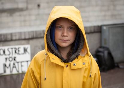 La activista sueca, Greta Thunberg.