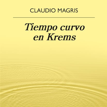 portada 'Tiempo curvo en Krems' CLAUDIO MADRID. EDITORIAL ANAGRAMA