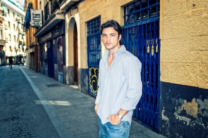 Juan Perales, en el centro de Madrid.