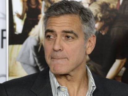 El actor George Clooney.