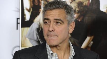 El actor George Clooney.