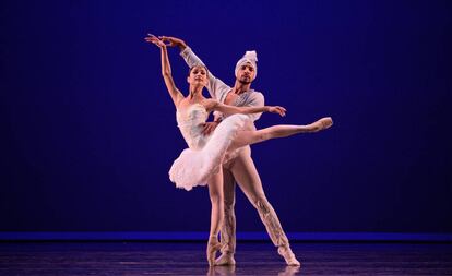 Gretel Batista, del Houston Ballet, con Ihosvany Rodriguez, del Cuban Classical Ballet of Miami.