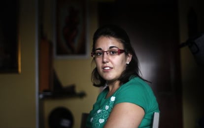 Esther Chumillas Moreno, paciente con pérdida de memoria visual.