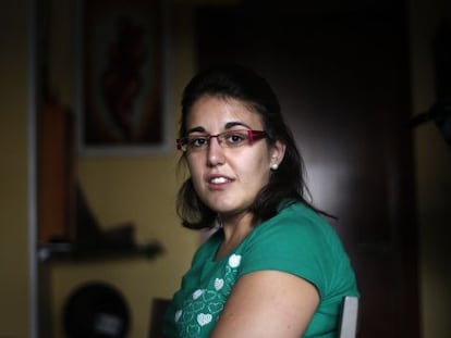 Esther Chumillas Moreno, paciente con pérdida de memoria visual.