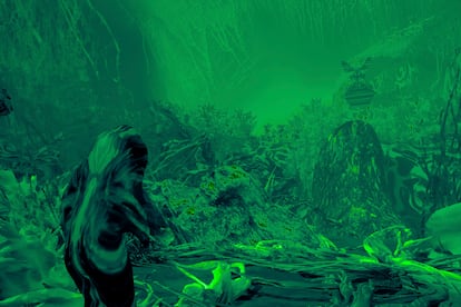 Obra de Leo Castañeda de la Bienal de Whitney.