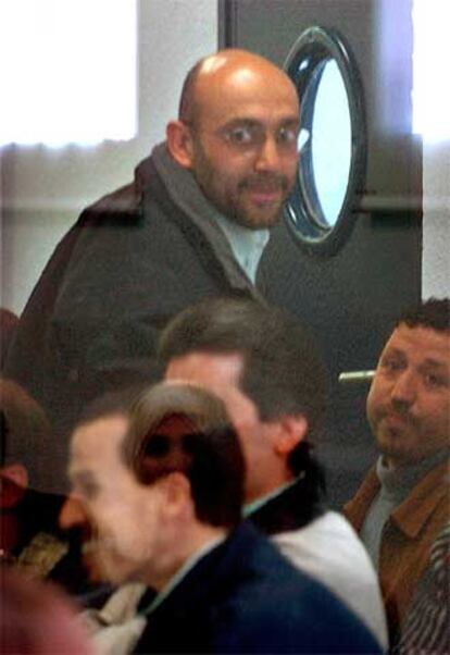 Abu Dahdah, durante el juicio en Madrid en una foto tomada el pasado mes de abril.