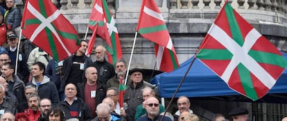 Manifestación en Bilbao.