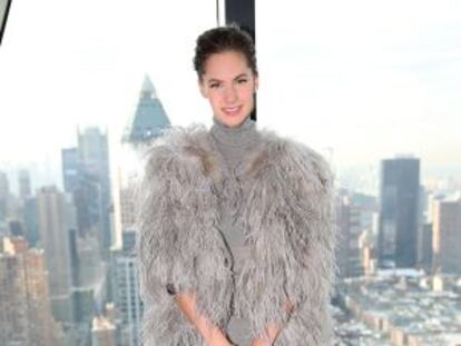 Emma Ferrer, nieta de Audrey Hepburn, el pasado agosto.