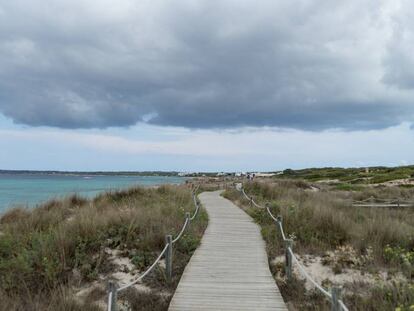 Playa de Migjorn, en Formentera.