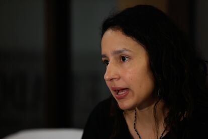 Berta Zúñiga en Guatemala, el 7 de mayo de 2024.