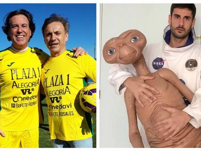 De Pipi Estrada a Melendi: los instagram de famosos que parecen de otro planeta