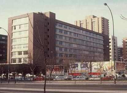 El edificio del INE antes de que se acometiera su rehabilitación.