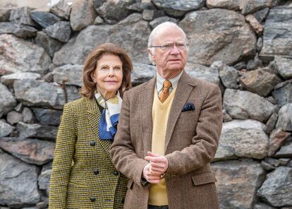 Carlos Gustavo y Silvia de Suecia.