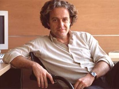 El escritor argentino Juan Forn, ayer en Madrid.