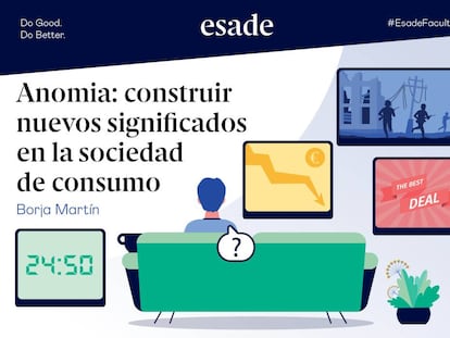 Anomia: construir nuevos
significados en la sociedad de consumo