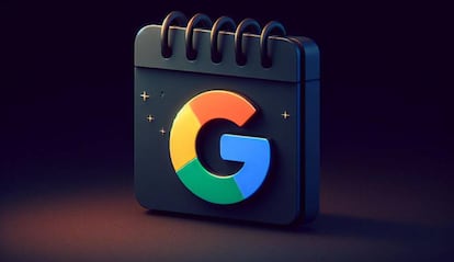 Calendario de Google con fondo