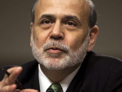 El presidente de la Reserva Federal estadounidense, Ben Bernanke