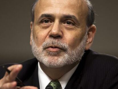 El presidente de la Reserva Federal estadounidense, Ben Bernanke