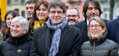 Carles Puigdemont, a Brussel·les.