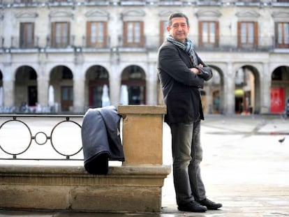 Juan Carlos Alonso, el pasado viernes en Vitoria.